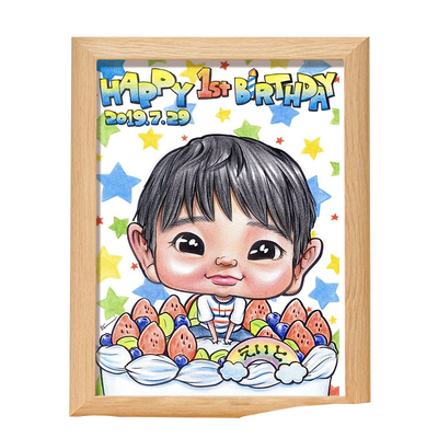 手绘真人画像似颜绘夸张漫画头像动漫个性定制卡通人像肖像画设计