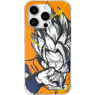 SMTM适用苹果17air手机保护套防摔镭射炫酷15保护壳原创14动漫二次元周边七龙珠手机壳16promax孙悟空