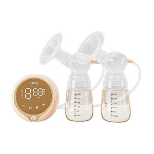 新贝电动双边吸奶器静音变频吸乳器孕产妇大吸力拔奶器正品8100