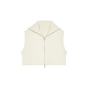 TIWILLTANG 就异是“幻想凌空”无袖短款针织背心春百搭女