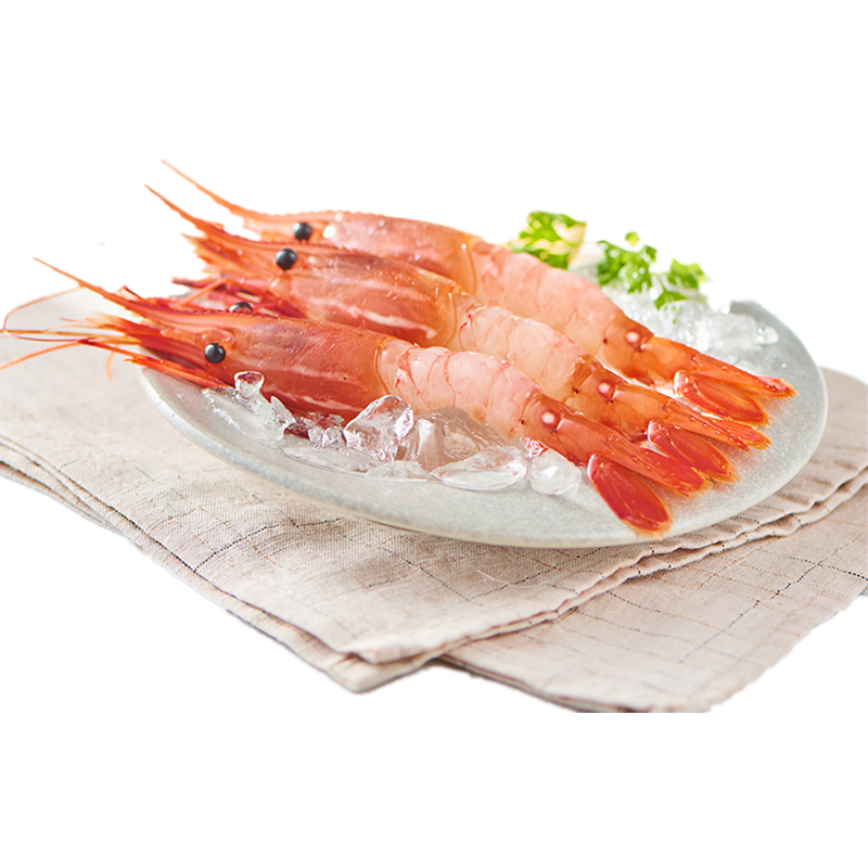 加拿大進(jìn)口M L XL J SJ號深海牡丹蝦1KG10-42只 斑點(diǎn)蝦食材刺身級