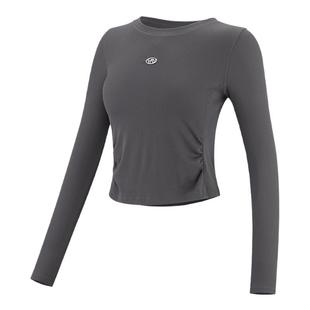 VfU 运动上衣女防晒速干瑜伽健身服轻户外跑步普拉提长袖t恤秋冬