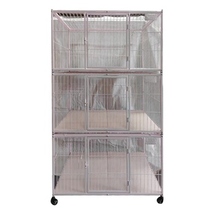 金奥新款猫笼子繁殖笼繁育笼家用猫咪大双三层养殖笼猫舍宠物店笼