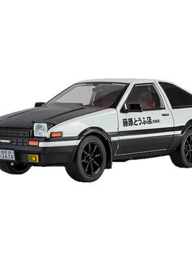 1:18头文字D特大号合金仿真汽车模型AE86儿童玩具男孩新年礼物6