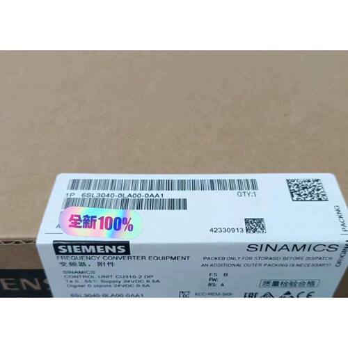 6SL3040-0LA00-0AA1：99新，带包装，保质一