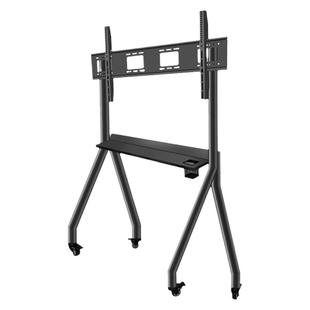 电视机移动支架子786550寸教育一体机触摸屏会议平板落地推车加厚