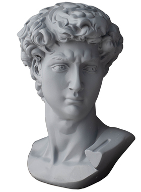 大卫艺术风学校画室树脂雕塑摆件