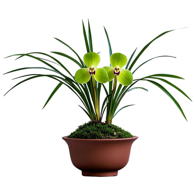 【春兰新宋梅】兰花苗名贵花卉