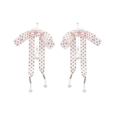 修饰脸型的重工耳环~甜到心坎啦