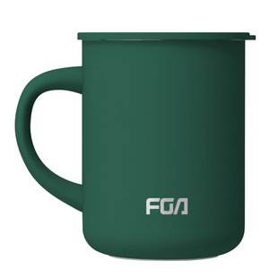 富光不锈钢马克杯办公杯子带盖水杯女士茶杯男保温咖啡杯定制刻字