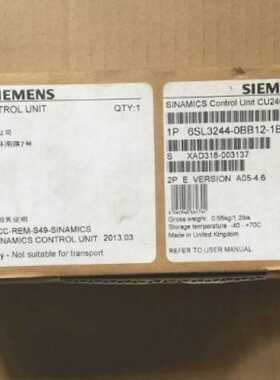 议价全新6SL3244-0BB12-1BA1西门子控制单元6SL32440BB121BA1原装现货