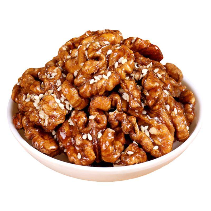 蜂蜜芝麻琥珀核桃仁500g 新货小包装焦糖酥脆坚果炒货零食旗舰店