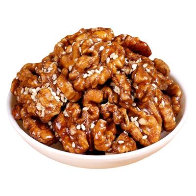 蜂蜜芝麻琥珀核桃仁500g 新货小包装焦糖酥脆坚果炒货零食旗舰店