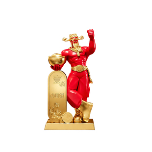 肌肉财神落地摆件新店开业礼物高级咖啡店台球厅美容院服装店酒吧