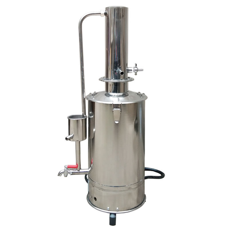 不锈钢电热蒸馏水器蒸馏水机实验室蒸馏水发生器断水自控5L10L20L