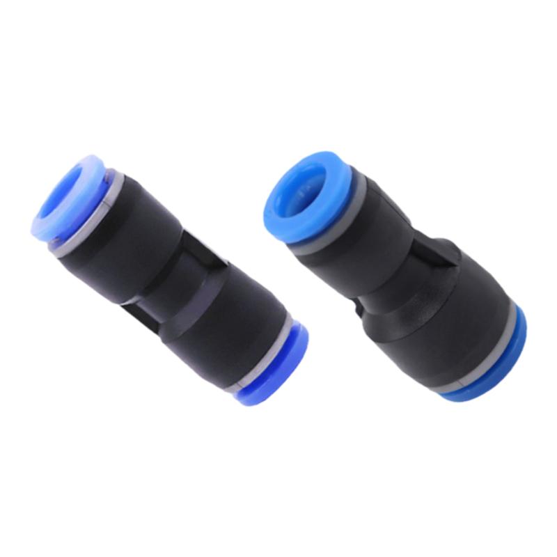 气动快速接头PU-8直通PG PE PY三通气管快插PEG PW变径6/10/12mm