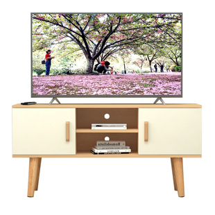 日式电视柜小户型客厅家用窄简约高卧室电视机柜1.4/1.2米长家具