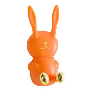 创意卡通兔挂钩欧式网红发夹头饰收纳强力粘胶免打孔无痕钥匙粘钩