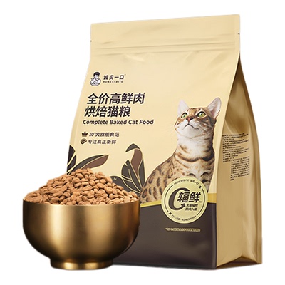 诚实一口黑金烘焙高鲜肉成幼猫粮