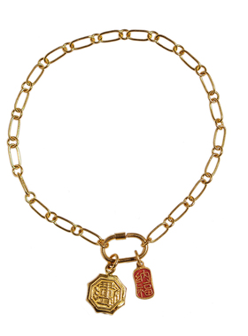 足金錾刻古法黄金雨渐耳手链