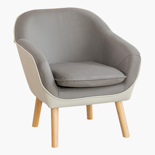 小户型现代简约阳台休闲椅子懒人沙发单人卧室办公酒店公寓洽谈椅