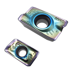 淬火钢专用数控铣刀片APMT1135PDER1604圆形R5R6飞刀粒不锈钢模具