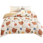 被子冬被加厚棉被春秋被被褥保暖被芯学生单人宿舍空调被2023新款