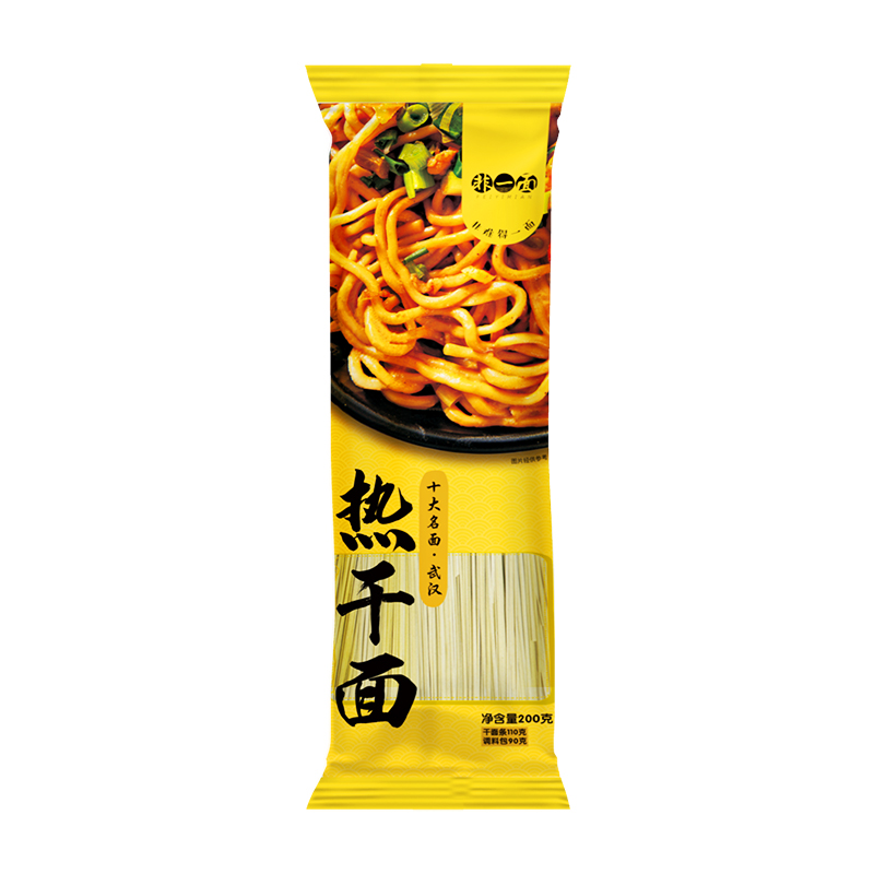 非一面熱干面武漢包郵 正宗獨(dú)立包裝 含醬料包方便速食堿水面拌面