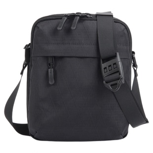 博洛尼单肩包男士斜挎包xpac弹道尼龙日系小背包休闲通勤竖款防水
