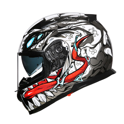 FASEED摩托车双镜片全盔送赠品