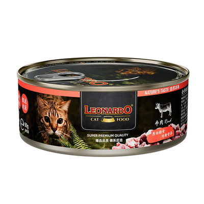 新品小李子自然臻选猫罐头90g