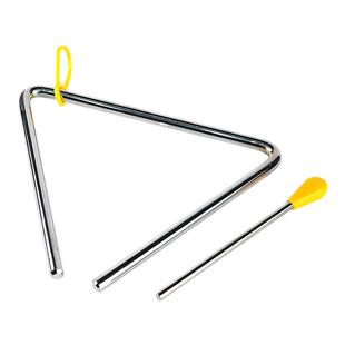 幼儿园三角铁乐器奥尔夫早教专业敲打益智儿童打击音乐表演三角铃