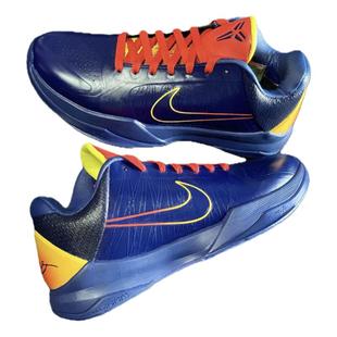 STY定制Nike Kobe5 ZK5科比5 X光万圣节蓝色耐克篮球鞋克拉克同款