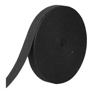 黑色棉带纯棉人字带全棉布带条绑带宽布条包边布料带滚边织带辅料