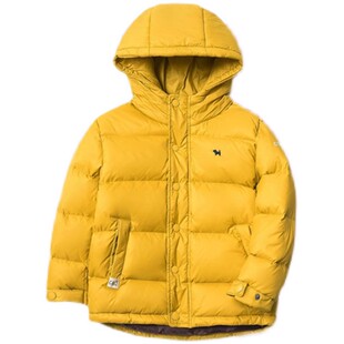 儿童羽绒服90白鸭绒冬装2025新款洋气宝宝男童加厚羽绒服冬季外套