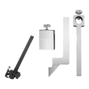 三量高度尺夹持杆测高仪连接杆万向杠杆表校表夹具百分表夹头配件