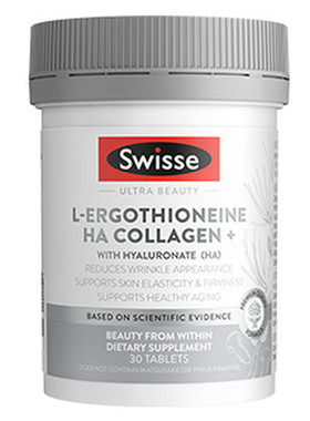 Swisse斯维诗超光瓶高含量麦角硫因胶原蛋白玻尿酸