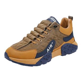 品牌断码2024大码新款男鞋运动休闲鞋跑步软底防滑老爹男士鞋子