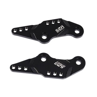 适用无极250RR升高前脚踏LX250RR加高后移码后移支架改装配件