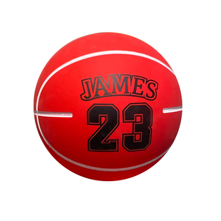 9cm高弹力橡胶免充气空心弹力球儿童迷你篮球弹弹发泄解压回弹球