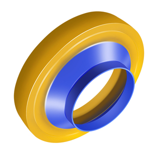 马桶黄油高胶法兰密封圈坐便器加厚底座密封防臭防返水防漏水胶圈