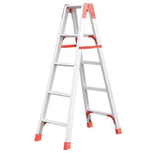 升级加厚工程3米4铝合金人字家用梯多功能折叠便携装修果园楼梯子