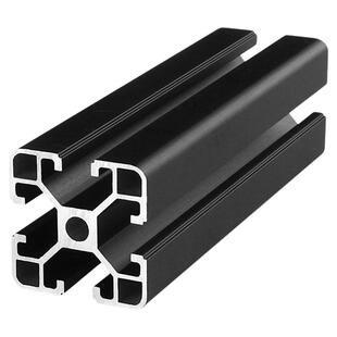 工业铝型材 欧标4040黑色DIY赛车支架 4080铝合金方管工作台定制