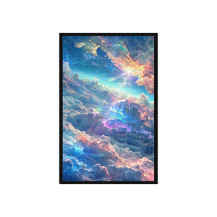 漂亮的星空木质拼图1000片带相框成人解压定制礼物儿童益智玩具