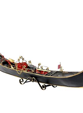 铁皮威尼斯贡多拉船模型