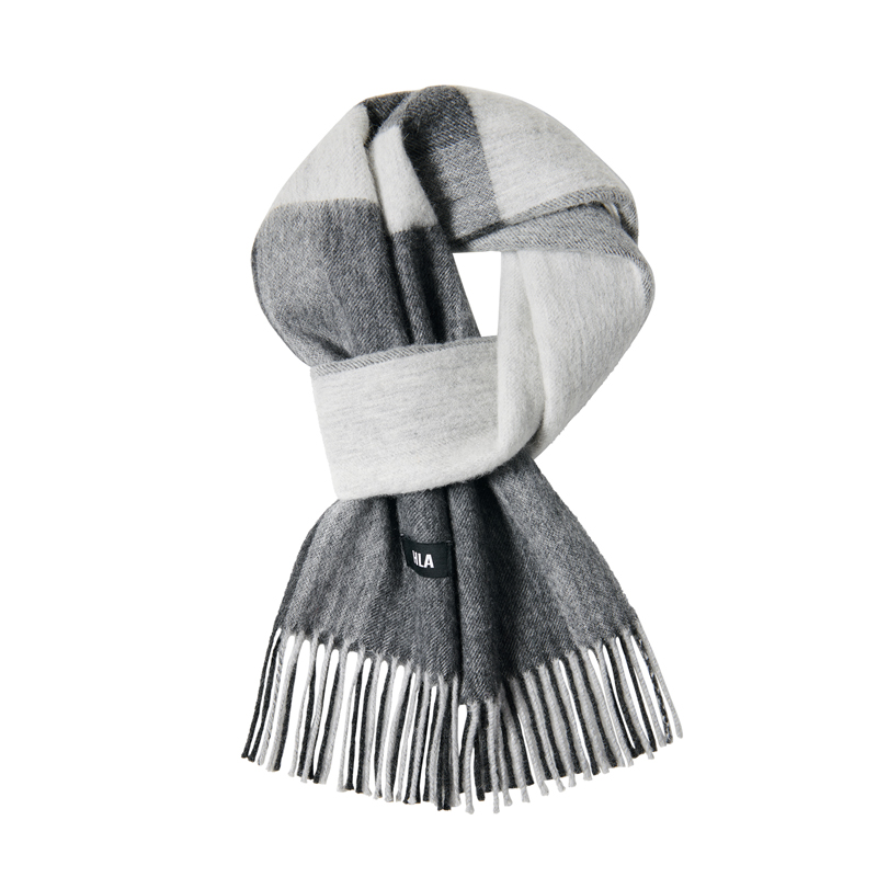 海澜之家围巾男士绵羊毛2025新款秋冬户外防寒保暖送男友礼物围脖