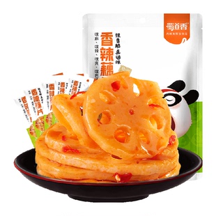 蜀道香脆爽香辣藕片120g脆藕素食辣味网红休闲零食特产小吃零食