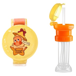 矿泉水瓶盖转换头便携式儿童吸管盖宝宝喝饮料转换嘴防呛喝水神器