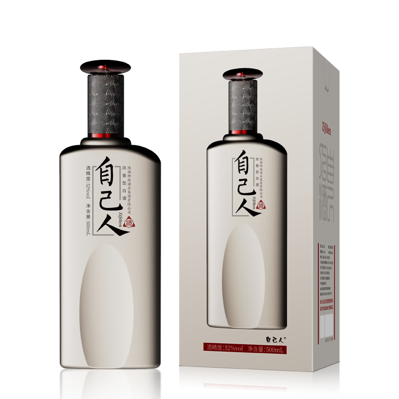 52度凤香型500ml酿造陕西酒白酒