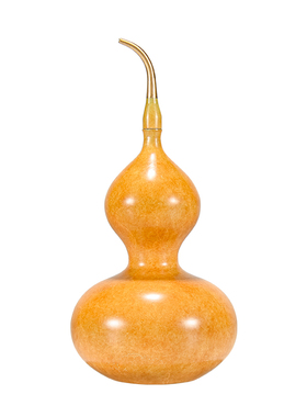 铜葫芦摆件开口空心家居镇宅装饰